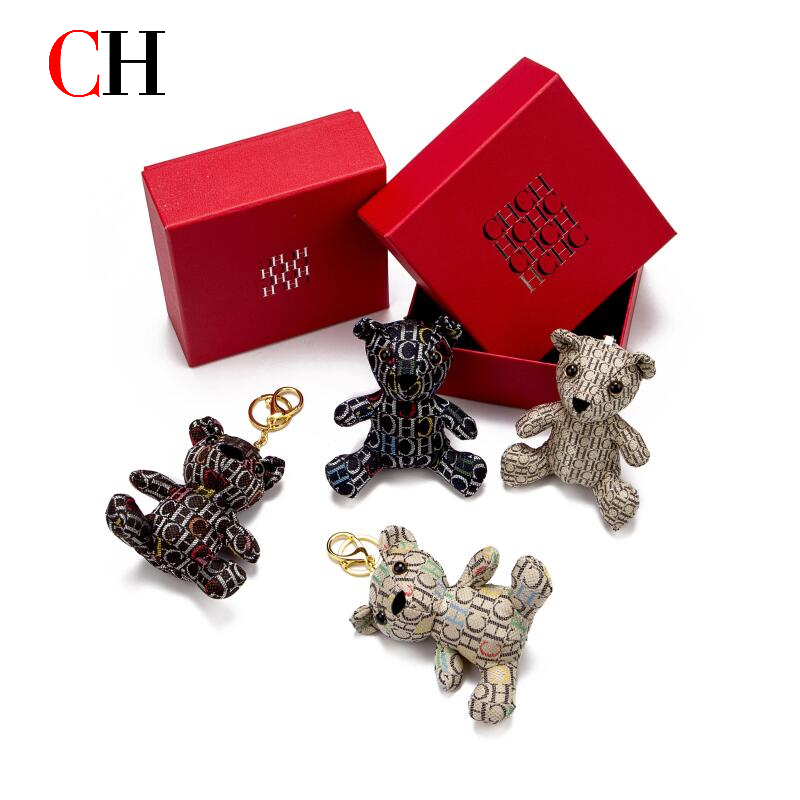CH Bear Plush Keychain Monogra - Monogram Keychain Leather recension och pris