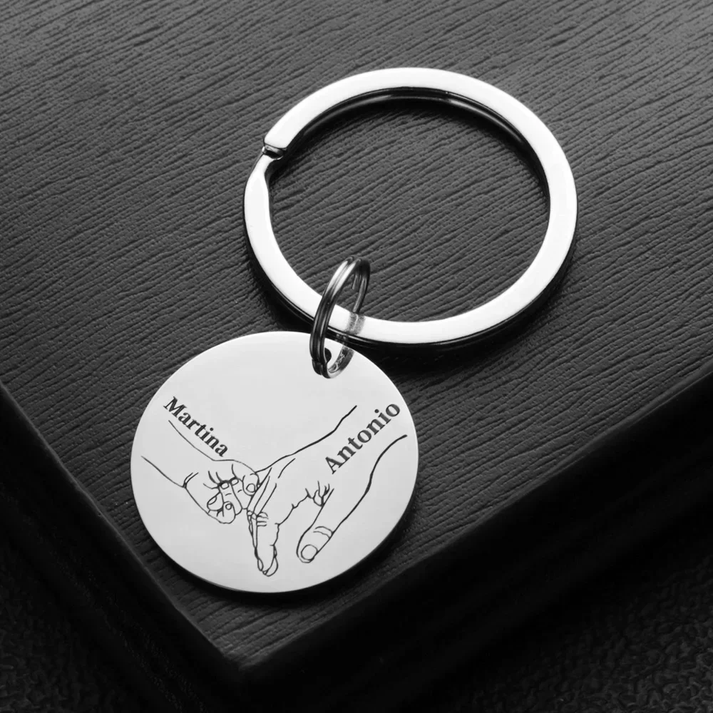 Personalized Keychain Customiz - Initial Ring Custom recension och pris