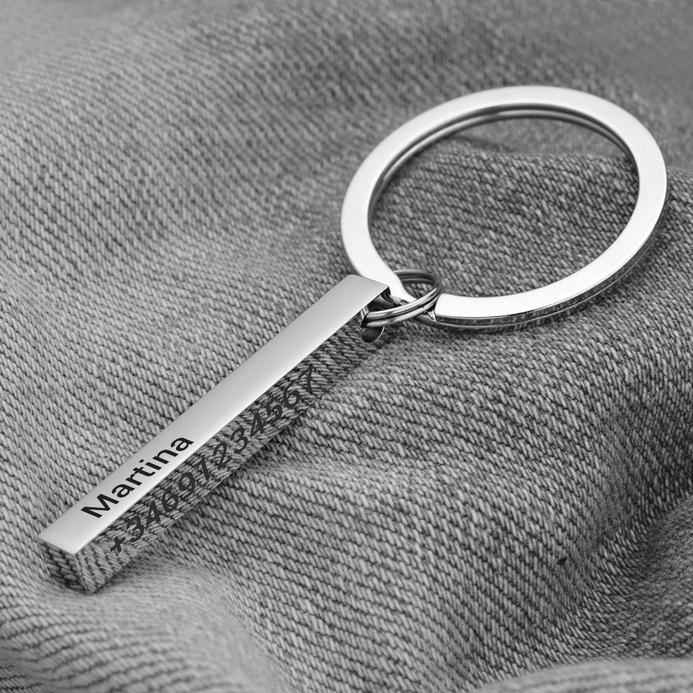 Stainless Steel Personalized K - Initial Ring Custom recension och pris