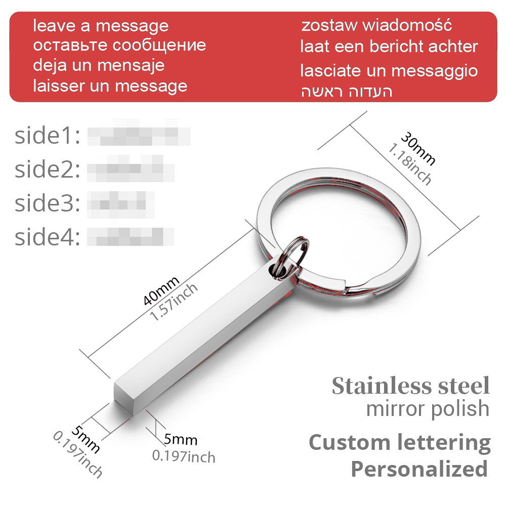 Stainless Steel Personalized K - Initial Ring Custom recension och pris