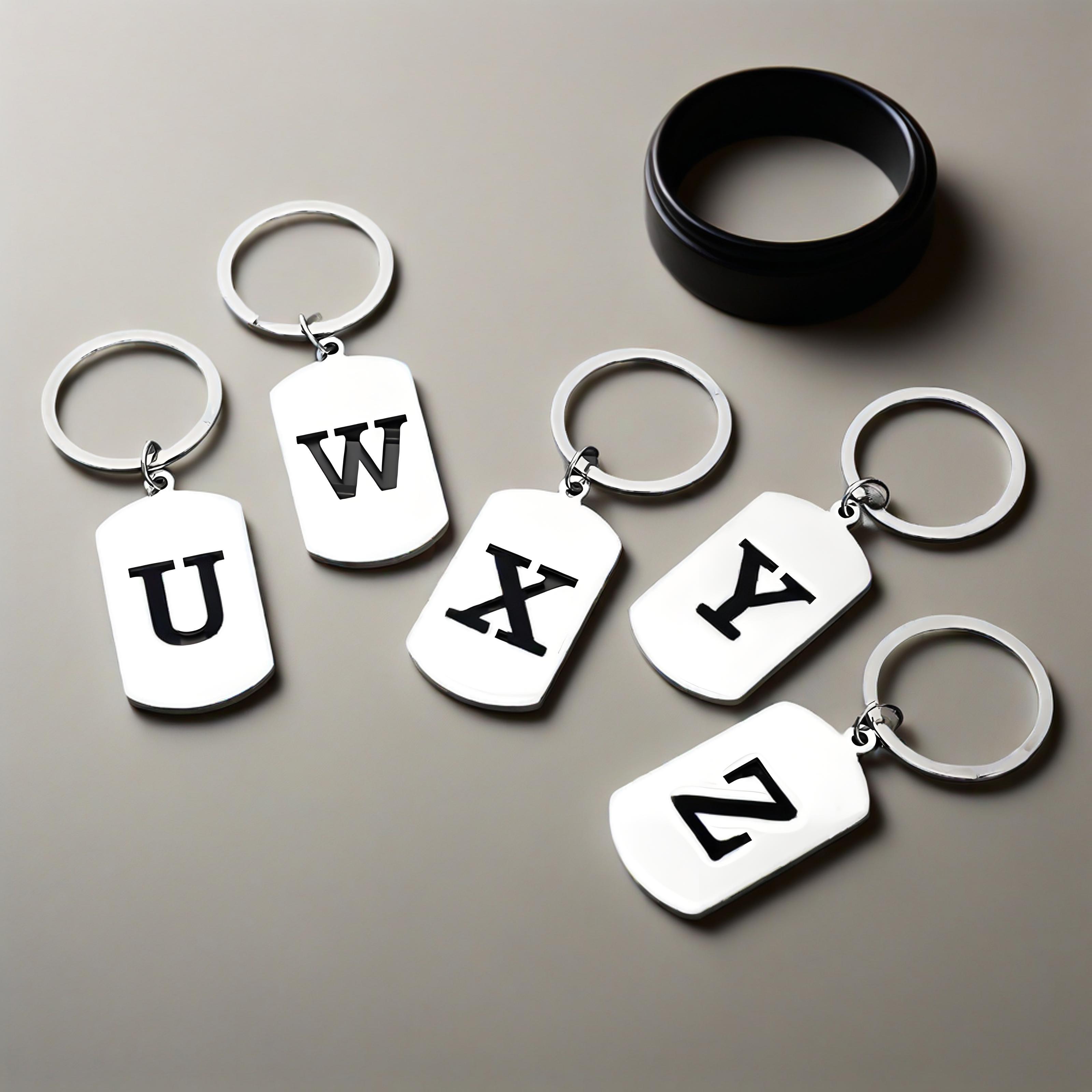 Personalized Initial Letter Ke - Initial Ring Custom recension och pris
