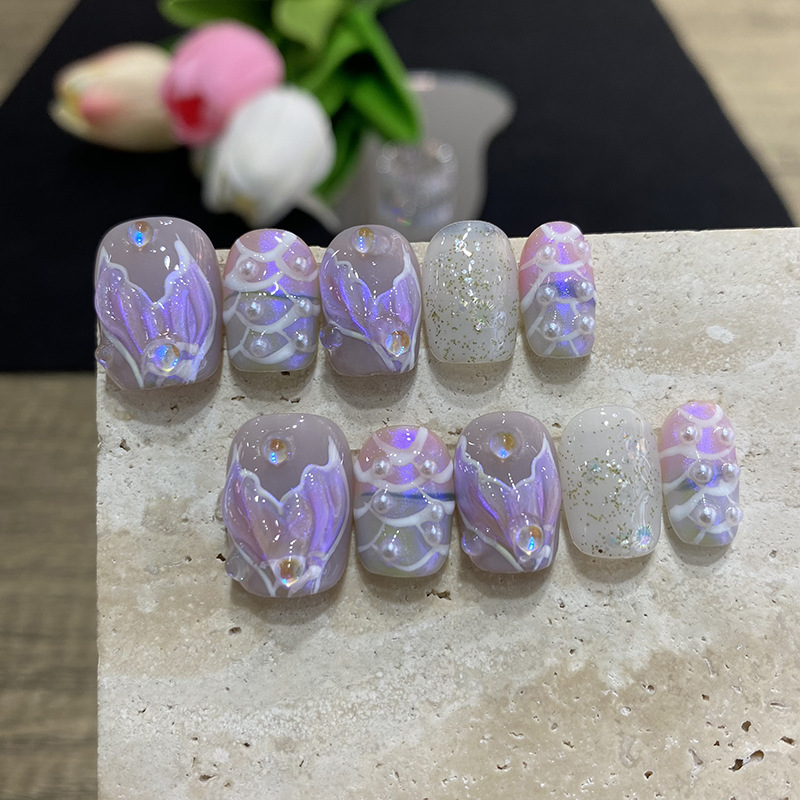 10pcs Butterfly Flower Fake Na - Pressed Flower Art recension och pris