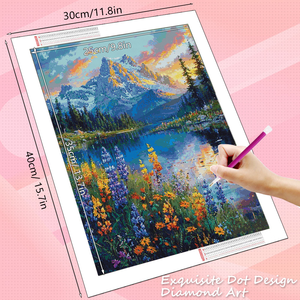 HUACAN 5d Diy Diamond Mosaic 5 - Photo Mosaic Print recension och pris
