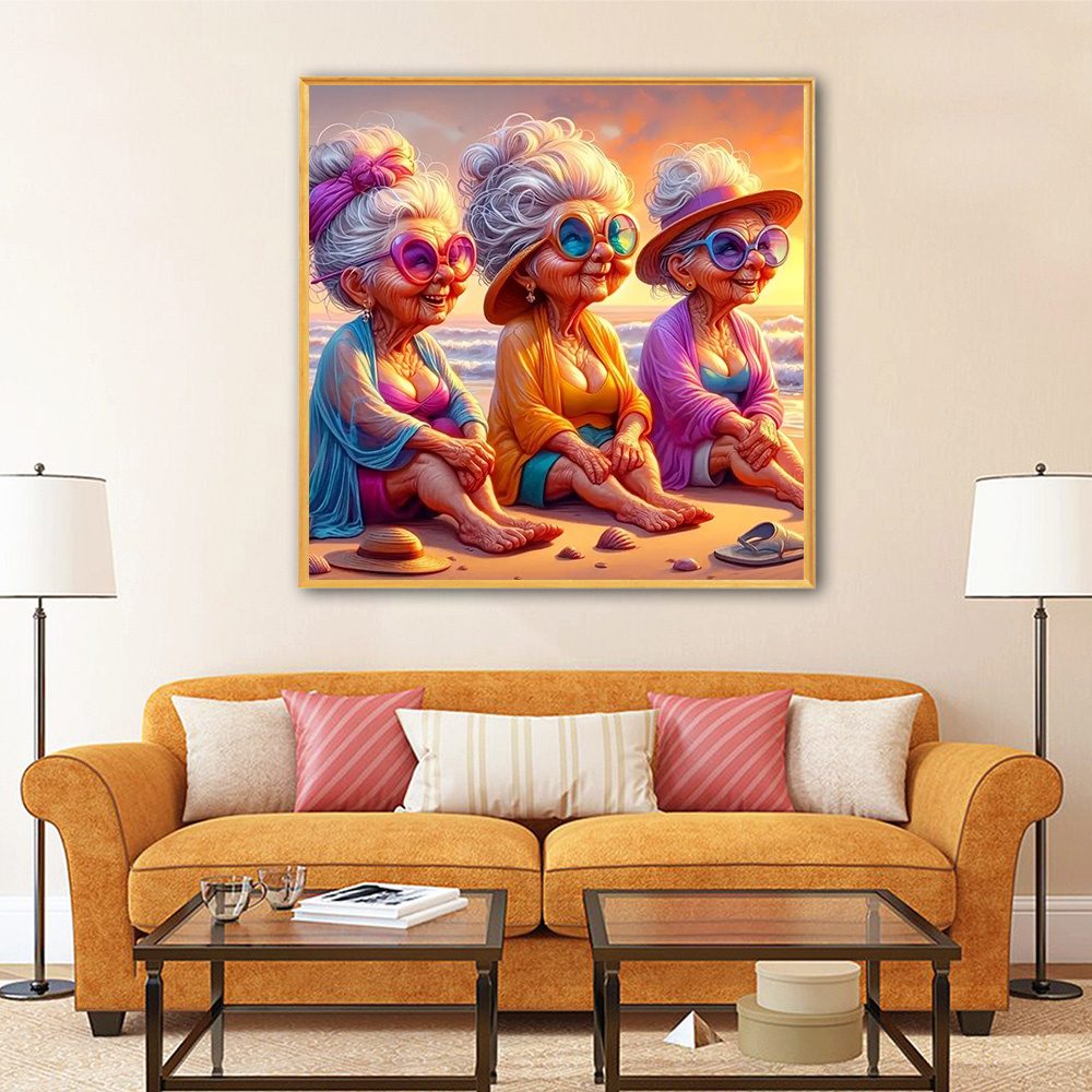 Momoart Diamond Painting Old L - Photo Mosaic Print recension och pris