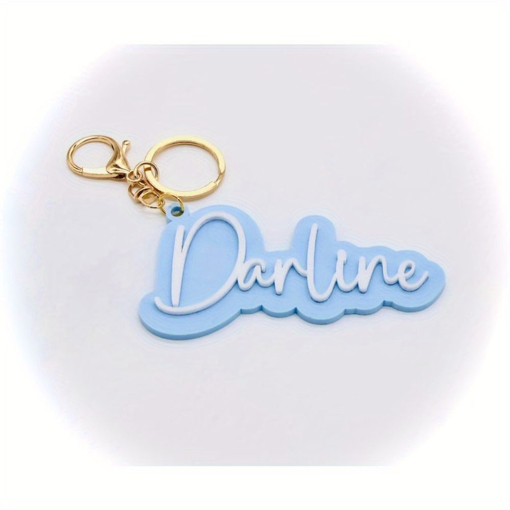 Personalized Custom Name Keych - Initial Ring Custom recension och pris