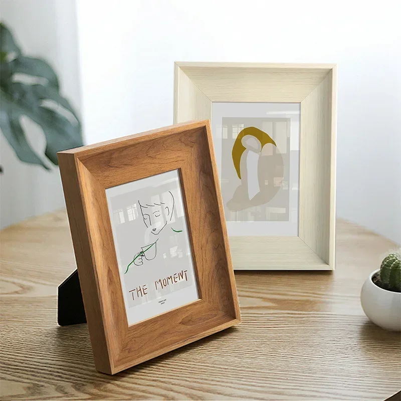 Wooden Photo Frame 5/6/7/8/10  - Engraved Wood Frame recension och pris