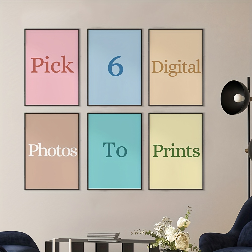 6pcs/set Personalized Custom C - Pet Portrait Custom recension och pris