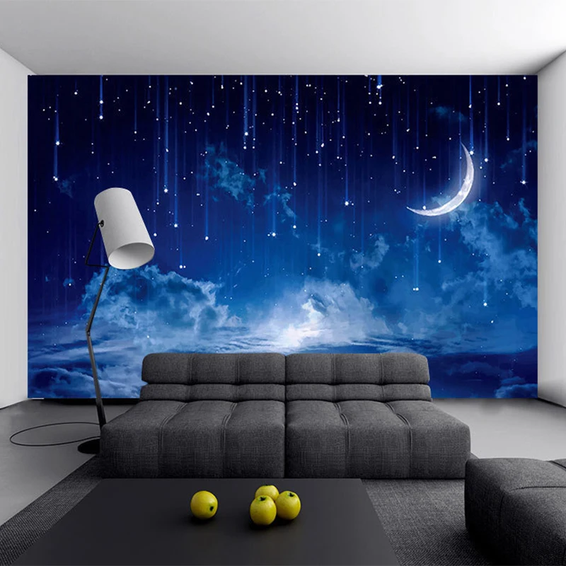 Mural Wallpaper Custom Blue Ni - Custom Night Sky recension och pris