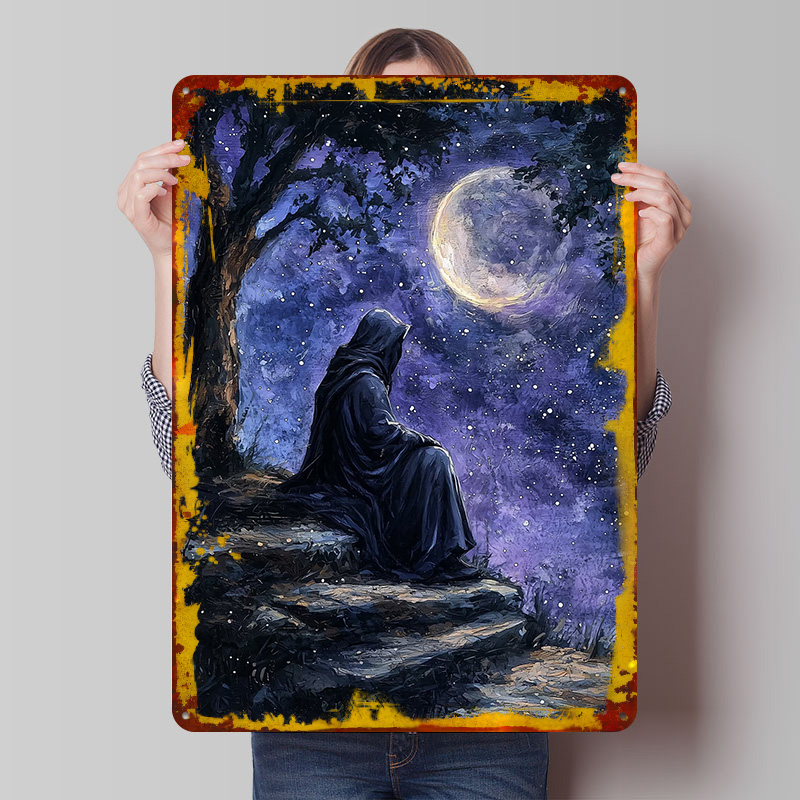 Night Sky Watcher Tin Plaque P - Custom Night Sky recension och pris