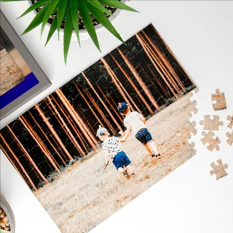 Custom Photo Puzzle Set Person - Pet Portrait Custom recension och pris