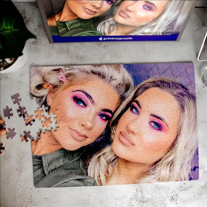 Custom Photo Puzzle Set Person - Pet Portrait Custom recension och pris
