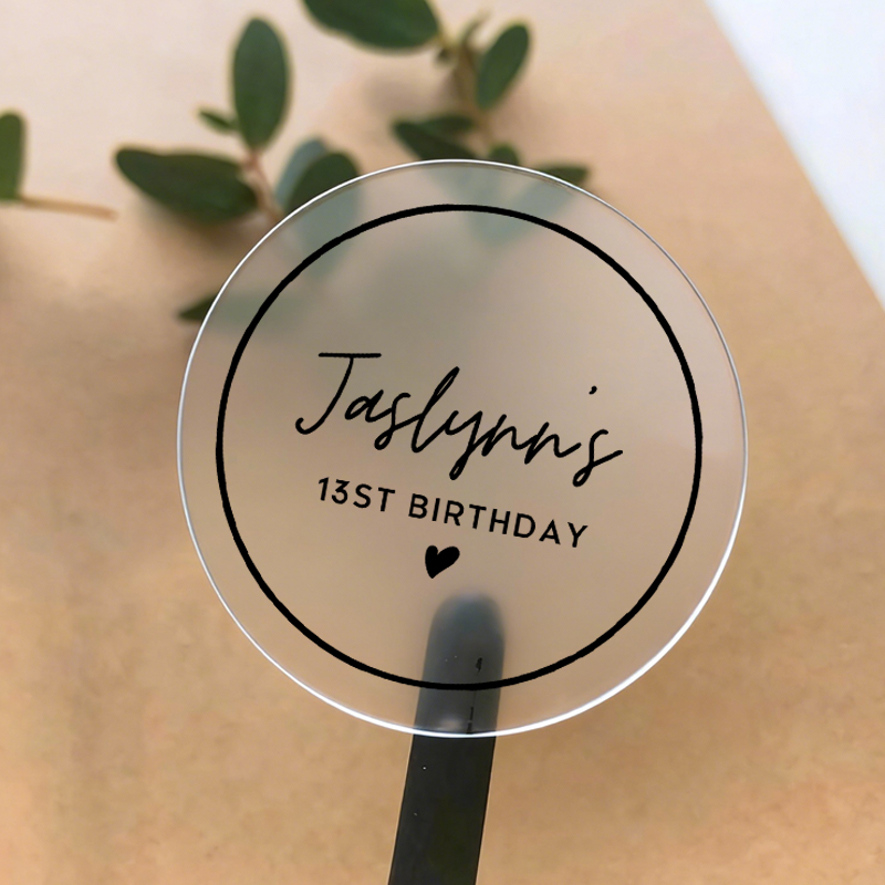 50PCS Personalized Birthday St - Personalised Candle Label recension och pris