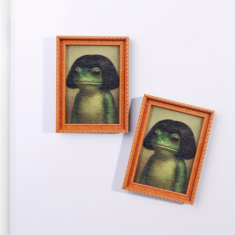 Mini Wooden Photo Frame Frog F - Engraved Wood Frame recension och pris
